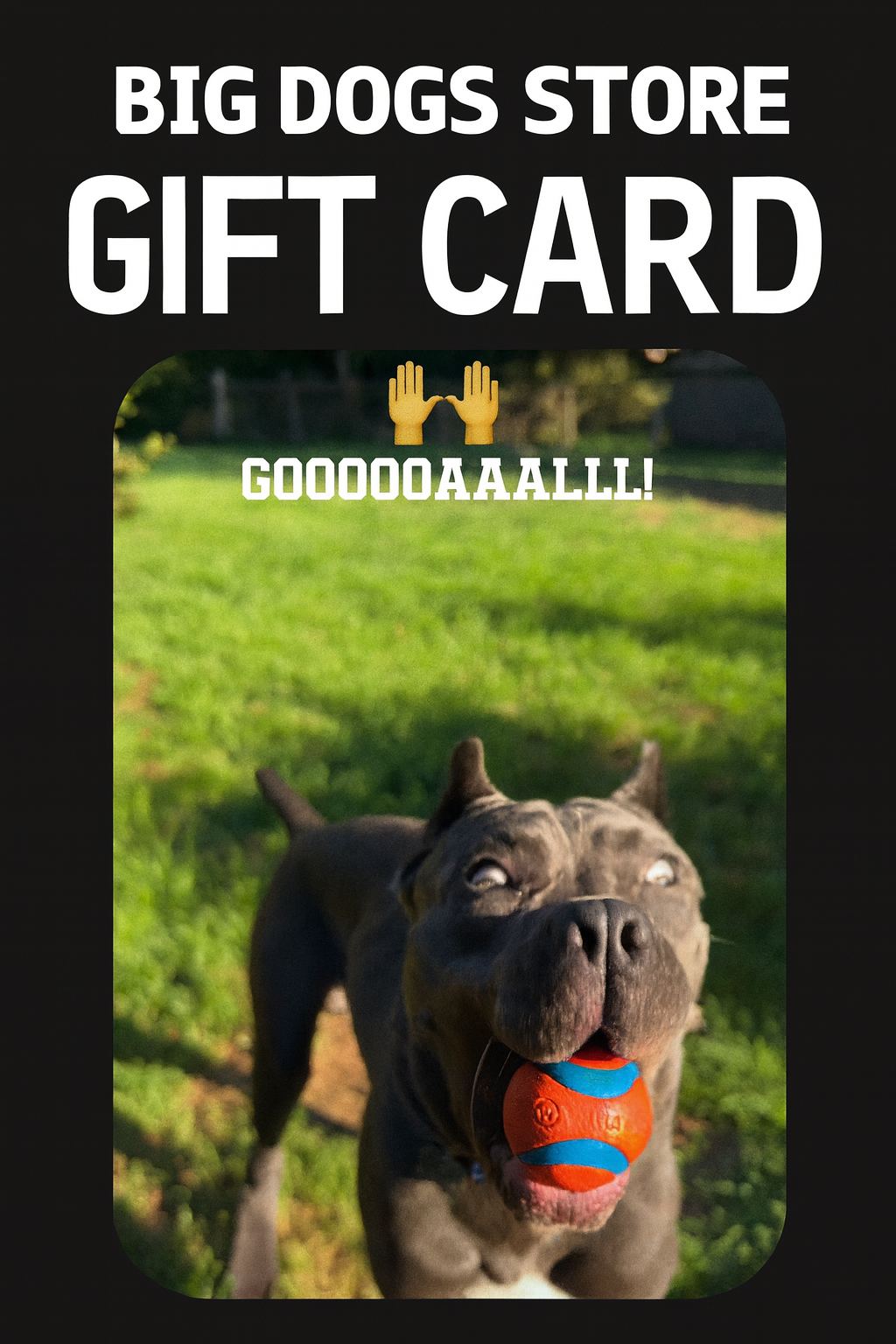 Black Giant K9 Gift Card